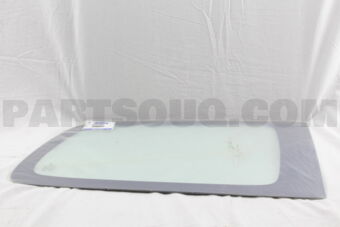 6121A228 GLASS,QTR WINDOW,RH