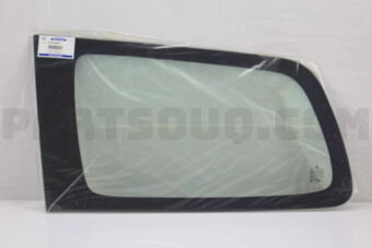 6121A446 GLASS,QTR WINDOW,LH