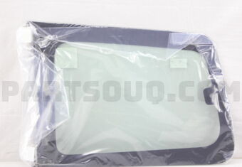 6121A530 GLASS,QTR WINDOW,RH