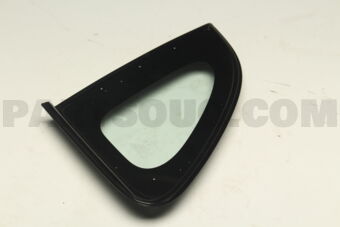 6121A667 GLASS,QTR WINDOW,LH