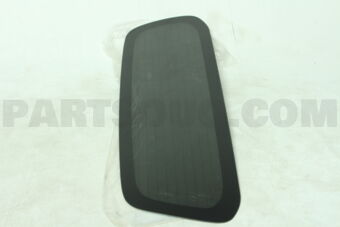 6131A241 GLASS,RR WINDOW