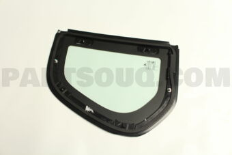 6131A262 GLASS,RR WINDOW,RH