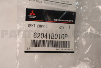 62041B010P Mitsubishi BRKT,FR BUMPER SIDE,UPR LH