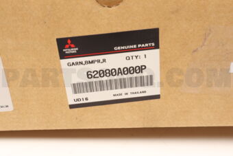 62080A000P Mitsubishi GARNISH,FR BUMPER SIDE,RH