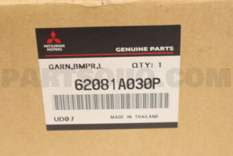 62081A030P GARNISH,FR BUMPER SIDE,LH