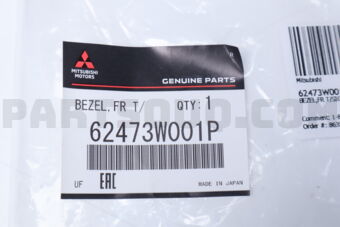 62473W001P BEZEL,FR T/SIG &amp; FOG