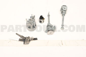 6369A076 CYLINDER &amp; KEY SET,L