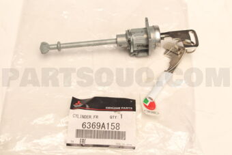 6369A158 CYLINDER,FR DOOR LOC