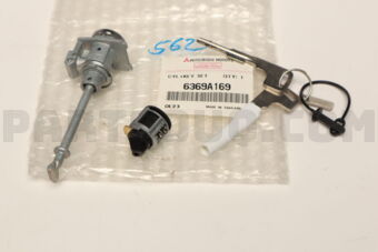 6369A169 Mitsubishi CYLINDER &amp; KEY SET,L