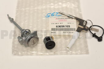 6369A169 Mitsubishi CYLINDER &amp; KEY SET,L