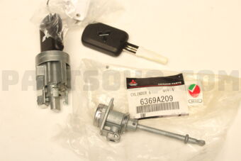 6369A209 CYLINDER &amp; KEY SET,L