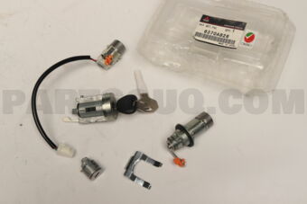 6370A826 CYLINDER &amp; KEY SET,LOCK