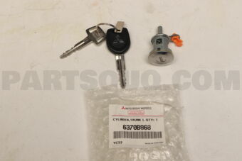 6370B868 CYLINDER,TRUNK LID LOCK