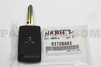 6370B882 KEY,DOOR LOCK TRANSM