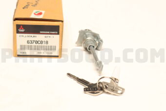 6370C018 CYLINDER,FR DOOR LOC
