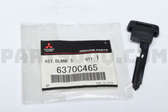 6370C465 KEY,BLANK SECONDARY