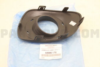 6400C174 Mitsubishi GARNISH,FR BUMPER,RH