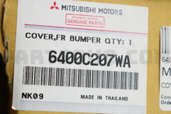 6400C207WA COVER,FR BUMPER