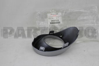 6400F059 GARNISH,FR BUMPER,LH