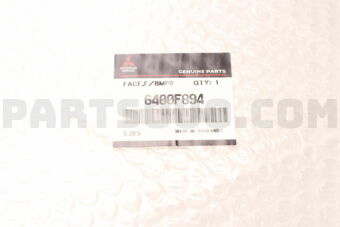 6400F894 FACE,FR BUMPER