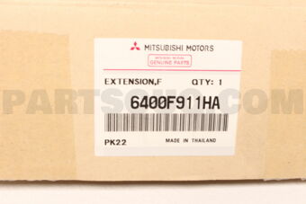6400F911HA EXTENSION,FR BUMPER