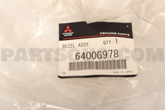 6400G978 GARNISH,FR BUMPER,RH