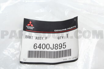 6400J895 BRKT,FR BUMPER SIDE,UPR LH