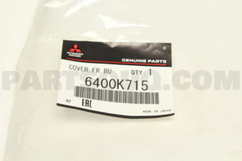 6400K715 COVER,FR BUMPER,LH