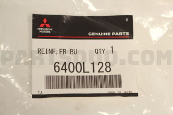 6400L128 Mitsubishi REINF,FR BUMPER SIDE,RH