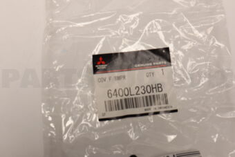 6400L230HB COVER,FR BUMPER