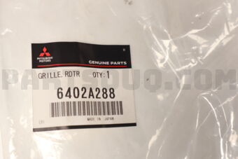 6402A288 GRILLE,RADIATOR