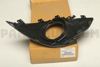 6402A389 GARNISH,FR BUMPER,LH