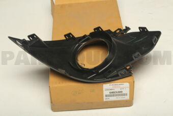 6402A389 GARNISH,FR BUMPER,LH