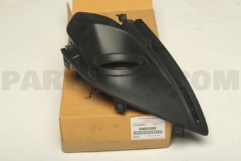 6402A389 GARNISH,FR BUMPER,LH