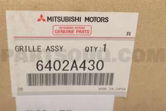 6402A430 GRILLE ASSY,RADIATOR
