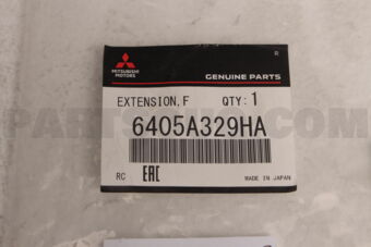 6405A329HA EXTENSION,FR BUMPER