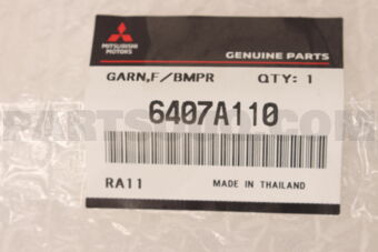 6407A110 GARNISH,FR BUMPER