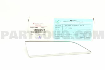 6407A325HB GARNISH,FR BUMPER SIDE
