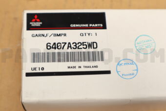 6407A325WD Mitsubishi GARNISH,FR BUMPER SI