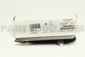 6407A326YA GARNISH,FR BUMPER SIDE