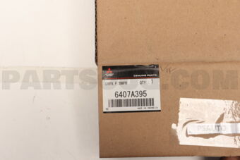 6407A395 Mitsubishi GARNISH,FR BUMPER SIDE