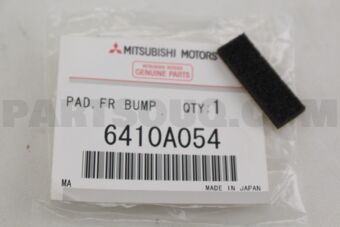 6410A054 PAD,FR BUMPER FACE