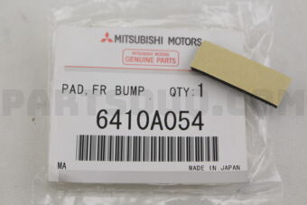 6410A054 PAD,FR BUMPER FACE