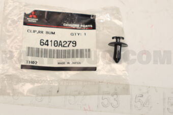 6410A279 CLIP,RRBUMPER