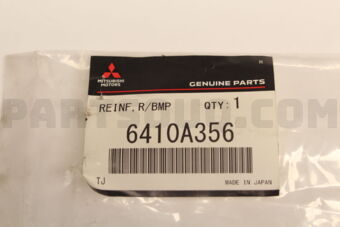6410A356 Mitsubishi REINF,R/BMPR FACE SUPTSID