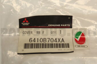 6410B704XA COVER,RRFOGLAMP