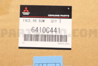6410C441 BUMPER,RR CORNER,LH
