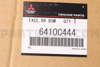 6410C444 BUMPER KIT,RR CORNER,RH