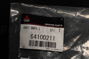 6410D211 BRKT,R/BMPR FACE SIDE,LH