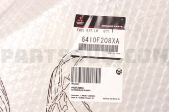 6410F208XA EXTENSION,RR BUMPER
